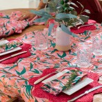 Napkins | Blossom Branches | Linen | Set of 4